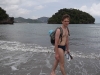 O tej porze roku mało plażowiczów. 