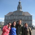 Maastricht i my z Agatą i Wolaczkiem.